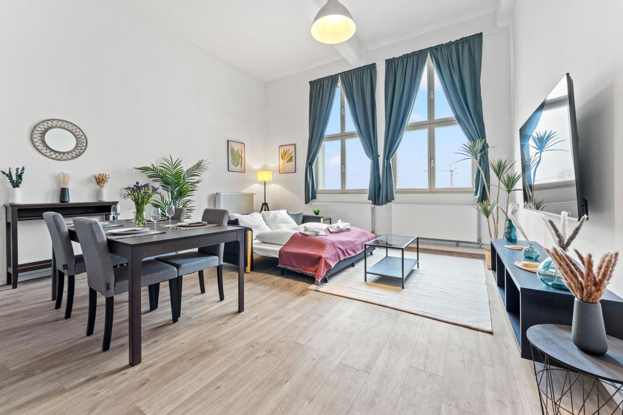 Mint Apartment Ueber Der Stadt Parken Kueche Wifi Берлин Екстериор снимка